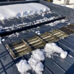 雪どけ直後”に現れる雨漏り