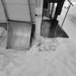 排水管の凍結が原因で起こる雨漏り2